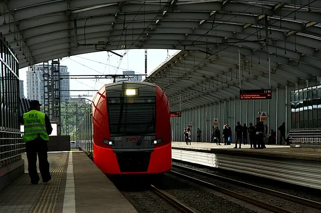 การจองรถไฟเดินทางระหว่างเมืองในรัสเซีย