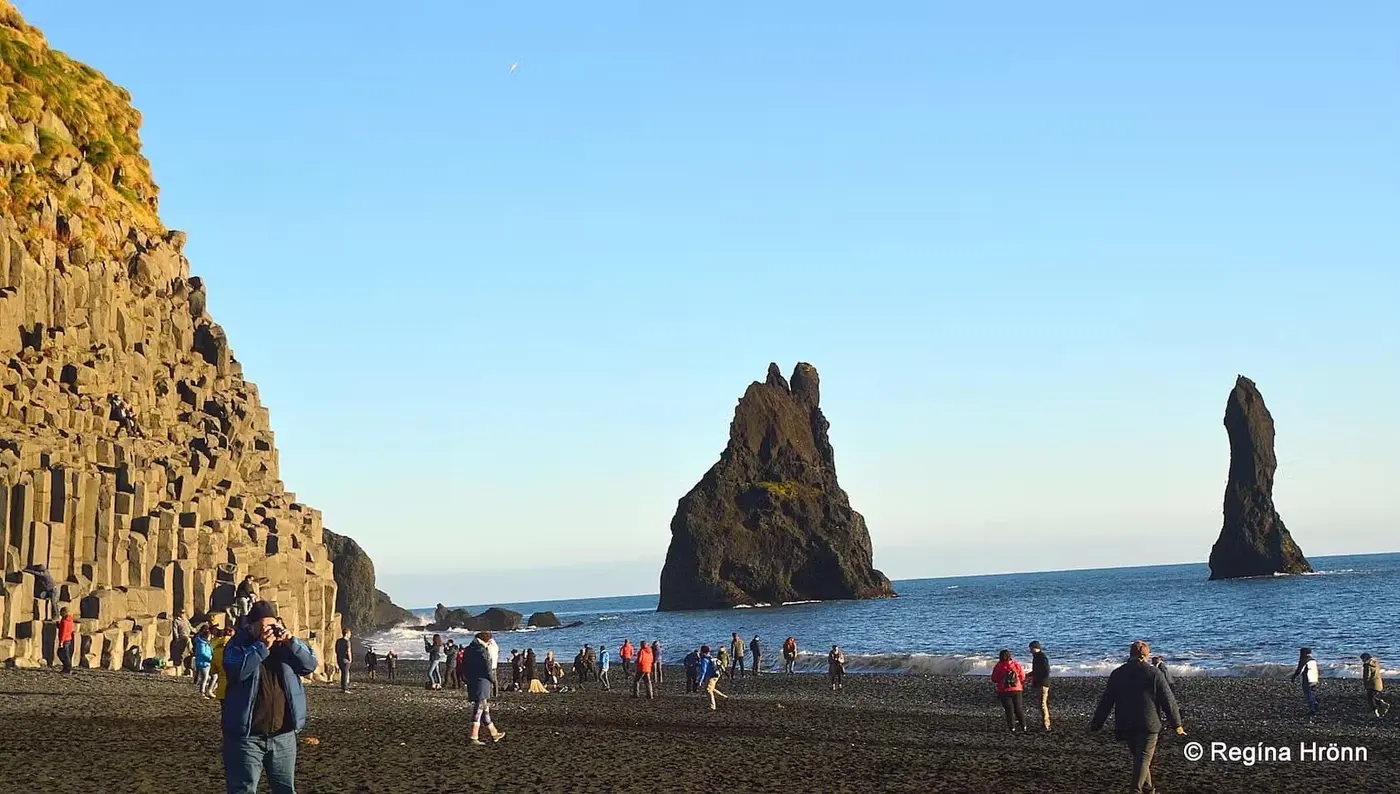 หาดทรายดำ  ไอซ์แลนด์ แห่งเมือง วิค