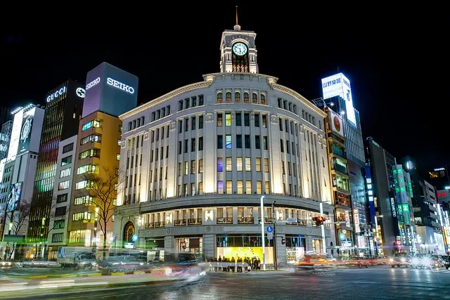 หริ่นแนะนำย่านกินซ่า (Ginza)  โตเกียว ประเทศญี่ปุ่น