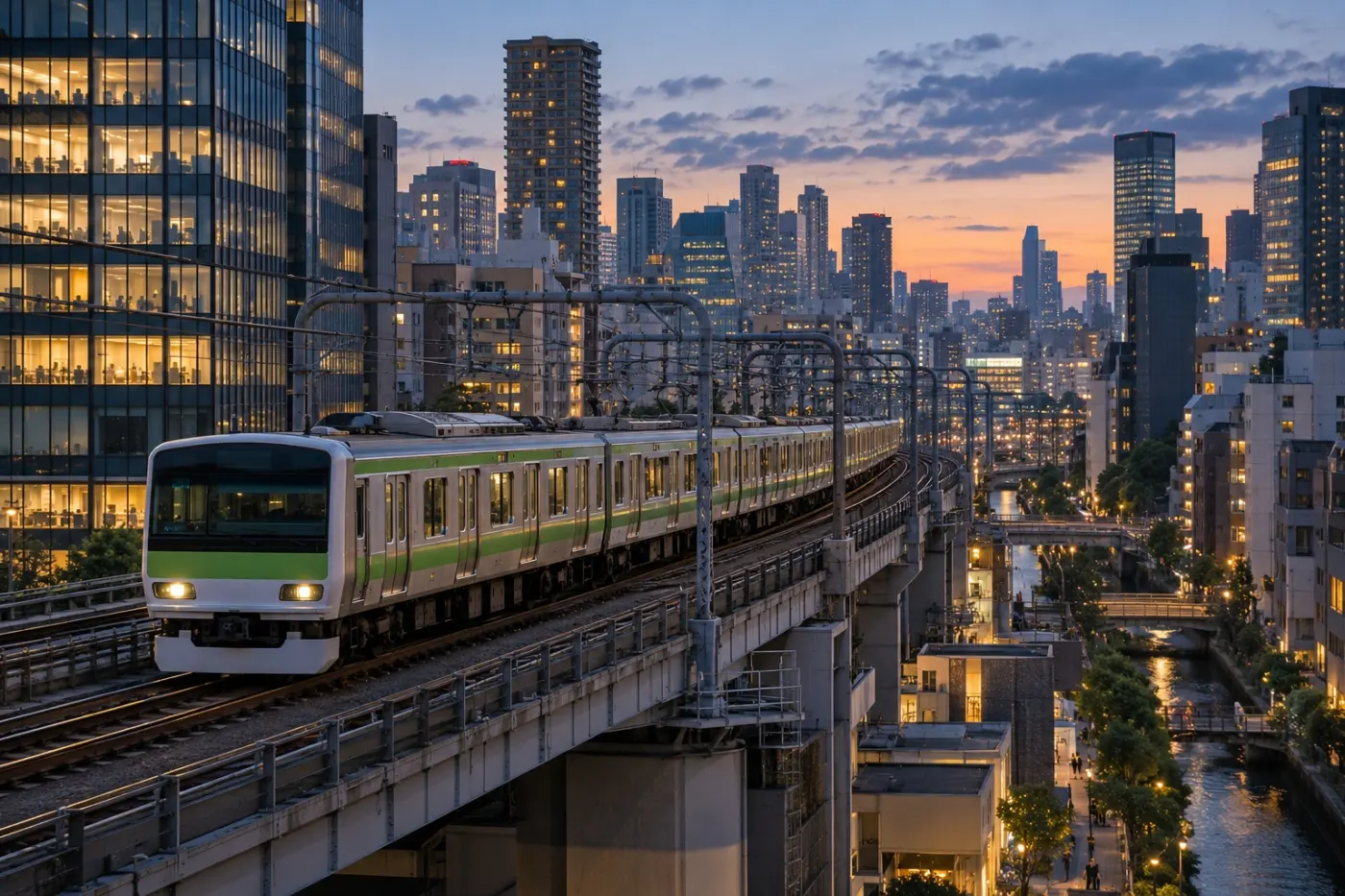 เที่ยวรอบโตเกียวแบบวงกลม ยังไงก็ไม่หลง ด้วยรถไฟสาย Yamanote line