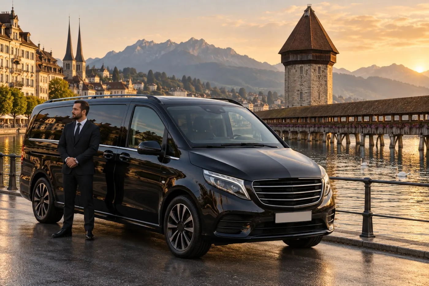 ท่องเที่ยวสวิตเซอร์แลนด์ กับบริการรถตู้พร้อมคนขับ Mercedes-Benz V-Class โดย SEE YOU AGAIN