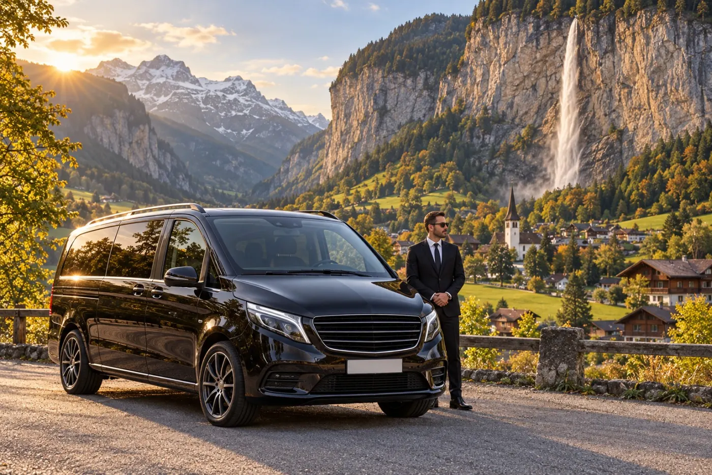 ท่องเที่ยวสวิตเซอร์แลนด์ Grand Swiss กับบริการรถตู้พร้อมคนขับ Mercedes-Benz V-Class โดย SEE YOU AGAIN