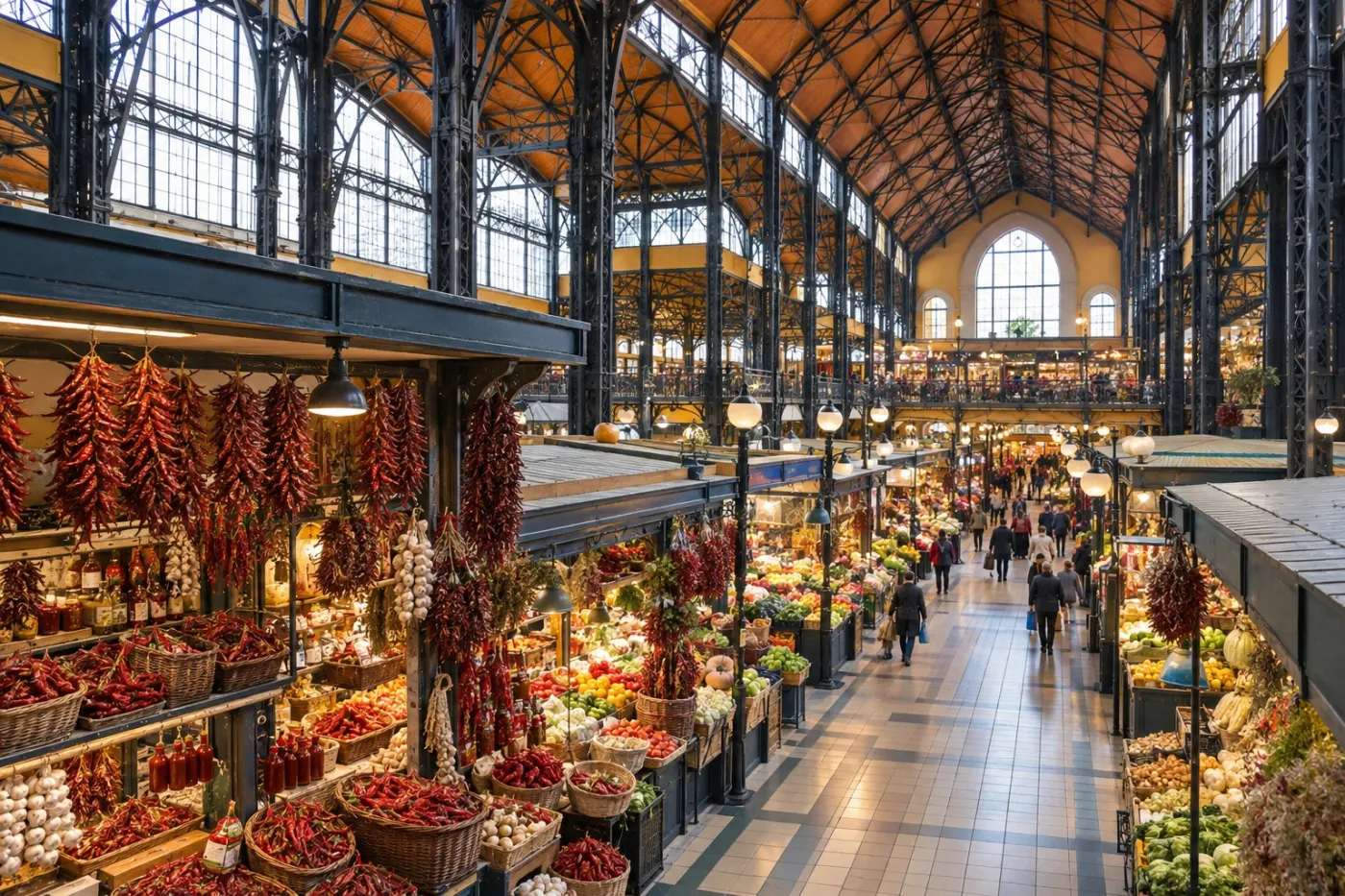 หริ่นรีวิวตลาดนัดในกรุงบูดาเปสต์ (Budapest)