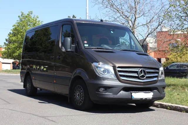 บริการรถ Benz Sprinter 8 ที่นั่ง พร้อมคนขับ ในเชค ออสเตรีย ฮังการี เยอรมัน