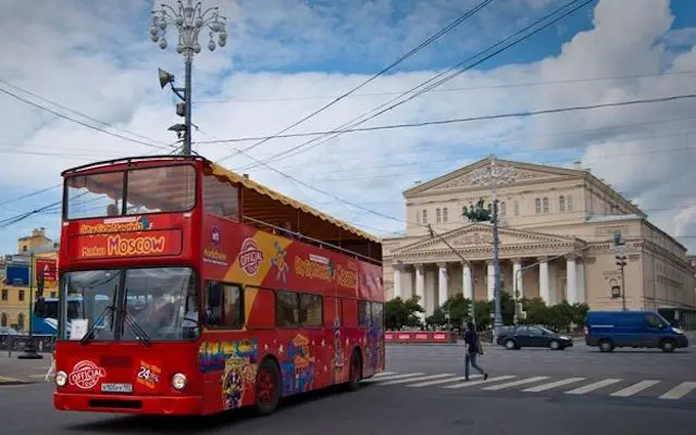 Moscow Sightseeing Hop-On Hop-Off Bus Tour