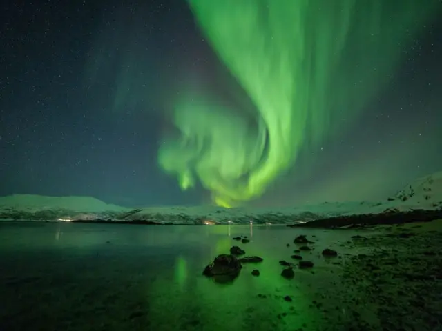 ล่าแสงเหนือแวะฟาร์มชายฝั่ง Northern Lights Chase with North Norwegian Charm