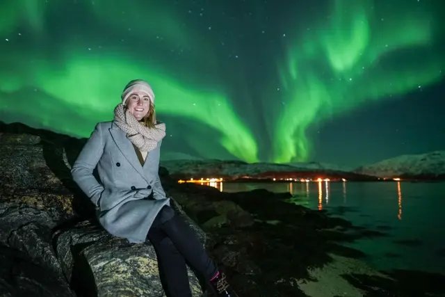 ล่าแสงเหนือแวะฟาร์มชายฝั่ง Northern Lights Chase with North Norwegian Charm