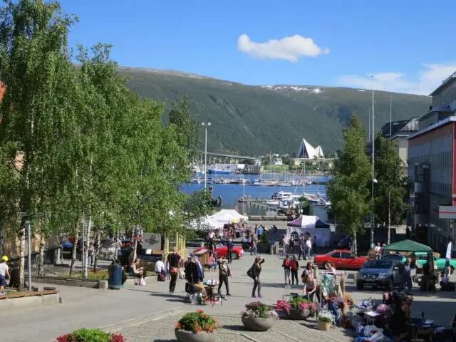 เดินเที่ยวเมืองเก่าทรอมโซ Essential Tromsø Historic City Walk