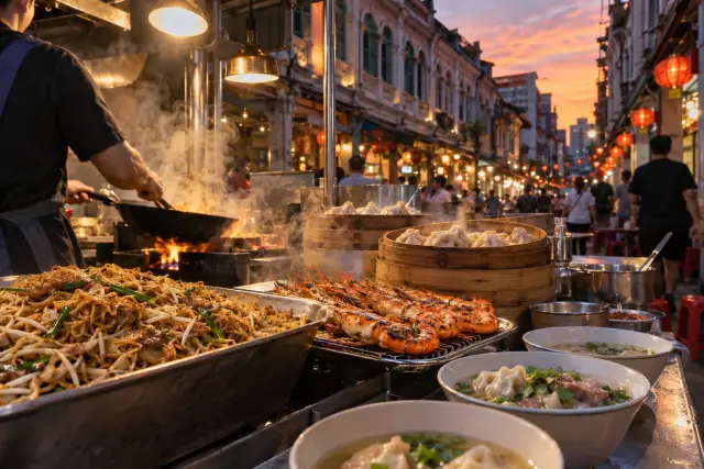 Bangkok Street Food Tour (Dinner) – Chinatown (Yaowarat) Join Group Tour (minimum for 2 person)