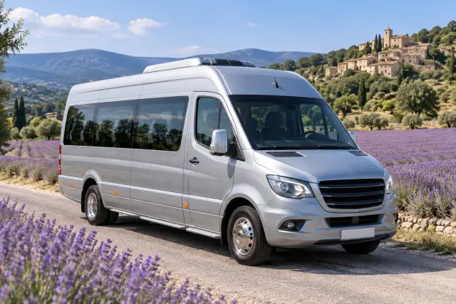 ท่องเที่ยวฝรั่งเศสแบบเหนือระดับ กับบริการรถโค้ช Mercedes-Benz Sprinter 19 ที่นั่ง หลังคาสูง พร้อมคนขับจาก SEE YOU AGAIN ทริป 10 วัน