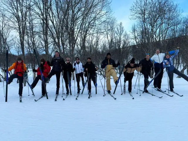 คอร์สสกีครอสคันทรีมือใหม่ Beginner Cross-Country Ski Course ทรอมโซ