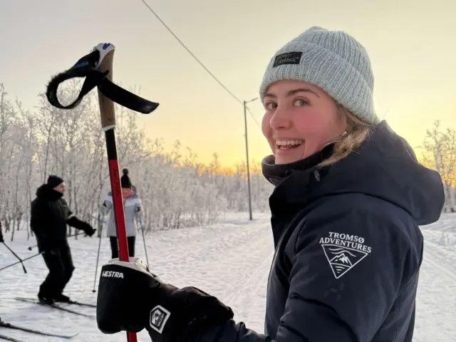 เรียนสกีครอสคันทรี Cross-Country Ski กับผู้ประสานงานท้องถิ่น ทรอมโซ