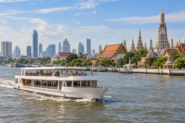 Private Tour : Private Bangkok in One Day with Choa Phraya River Cruise/8 hours
