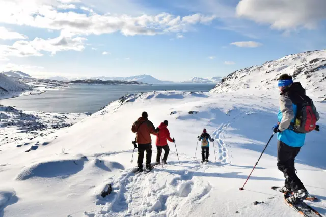 เดินลุยหิมะเทือกเขาลิงเงน Snowshoe Hike in the Lyngen Alps กลุ่มไม่เกิน 8 คน