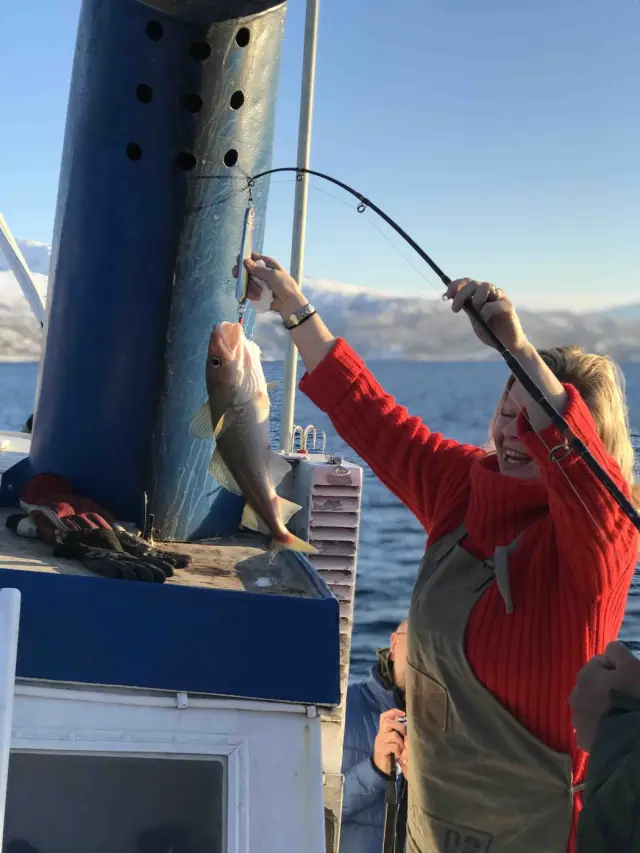ล่องฟยอร์ดและตกปลากับเรือ Capella Fjord & Fishing Cruise สู่ Ryøya และ Ramfjord